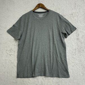 Banana Republic Luxe Touch Performance Tee Shirt Gray L M0315